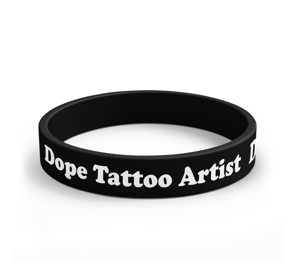 Dope Tattoo Artist Wristbands